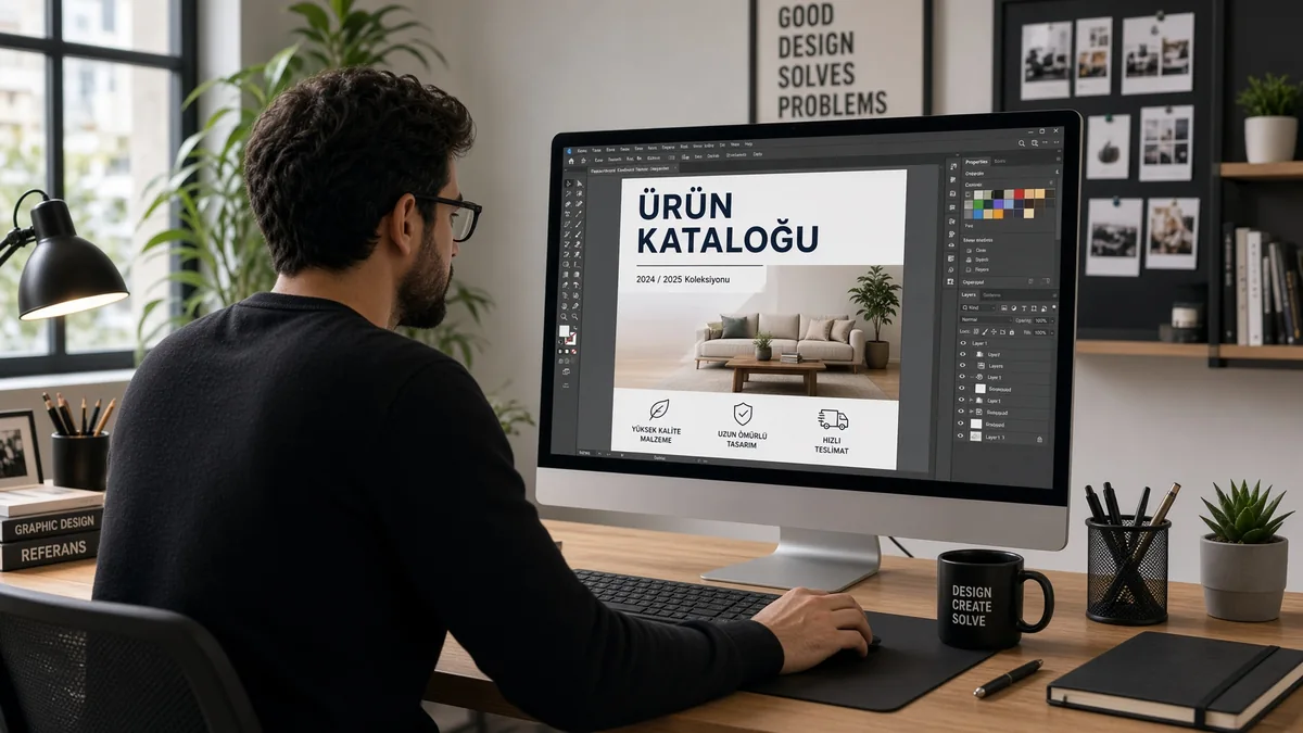 Ürün kataloğu hazırlama süreci — içerik toplama ve sayfa yerleşimi